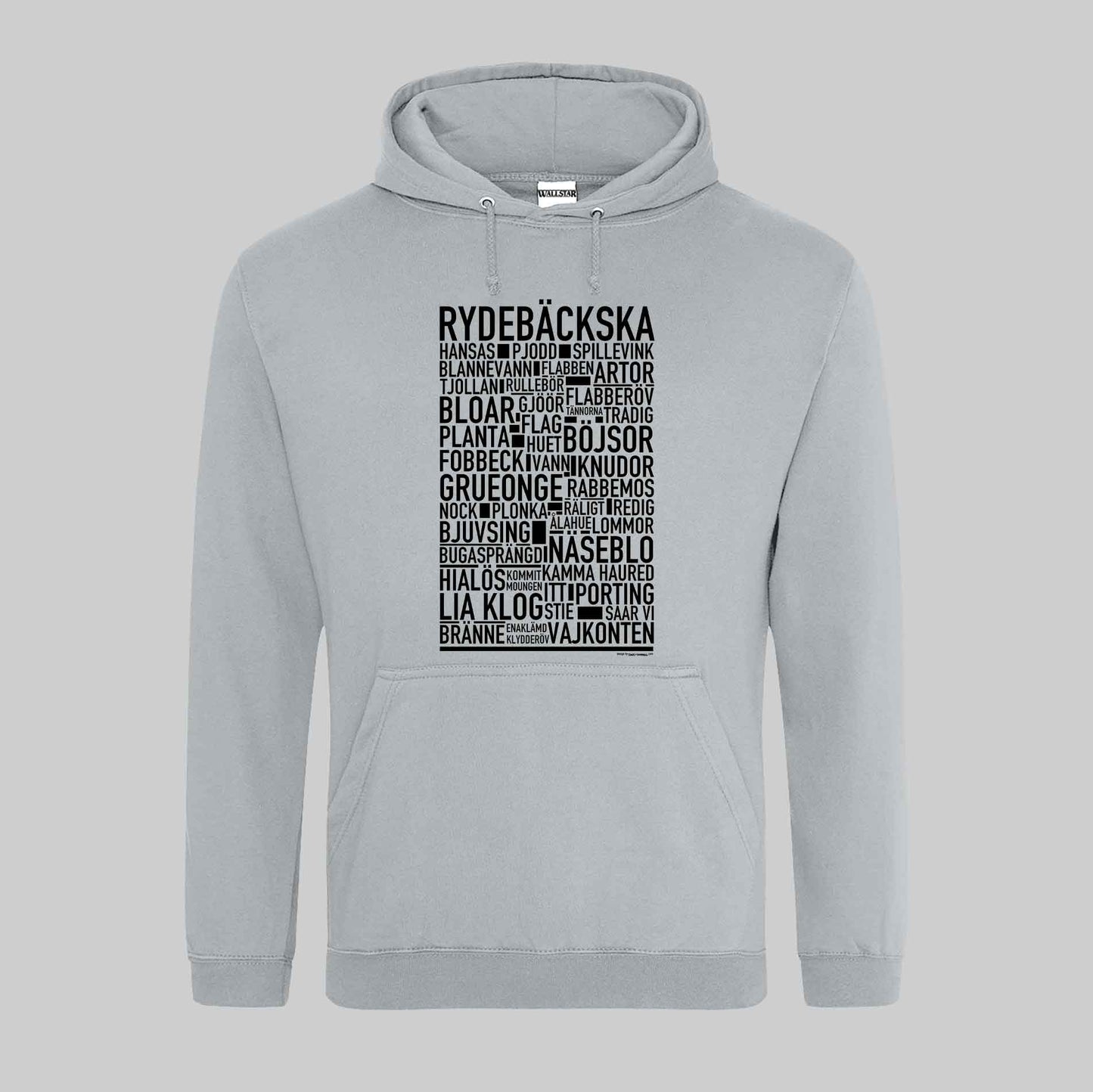 Rydebäckska Dialekt Text Hoodie