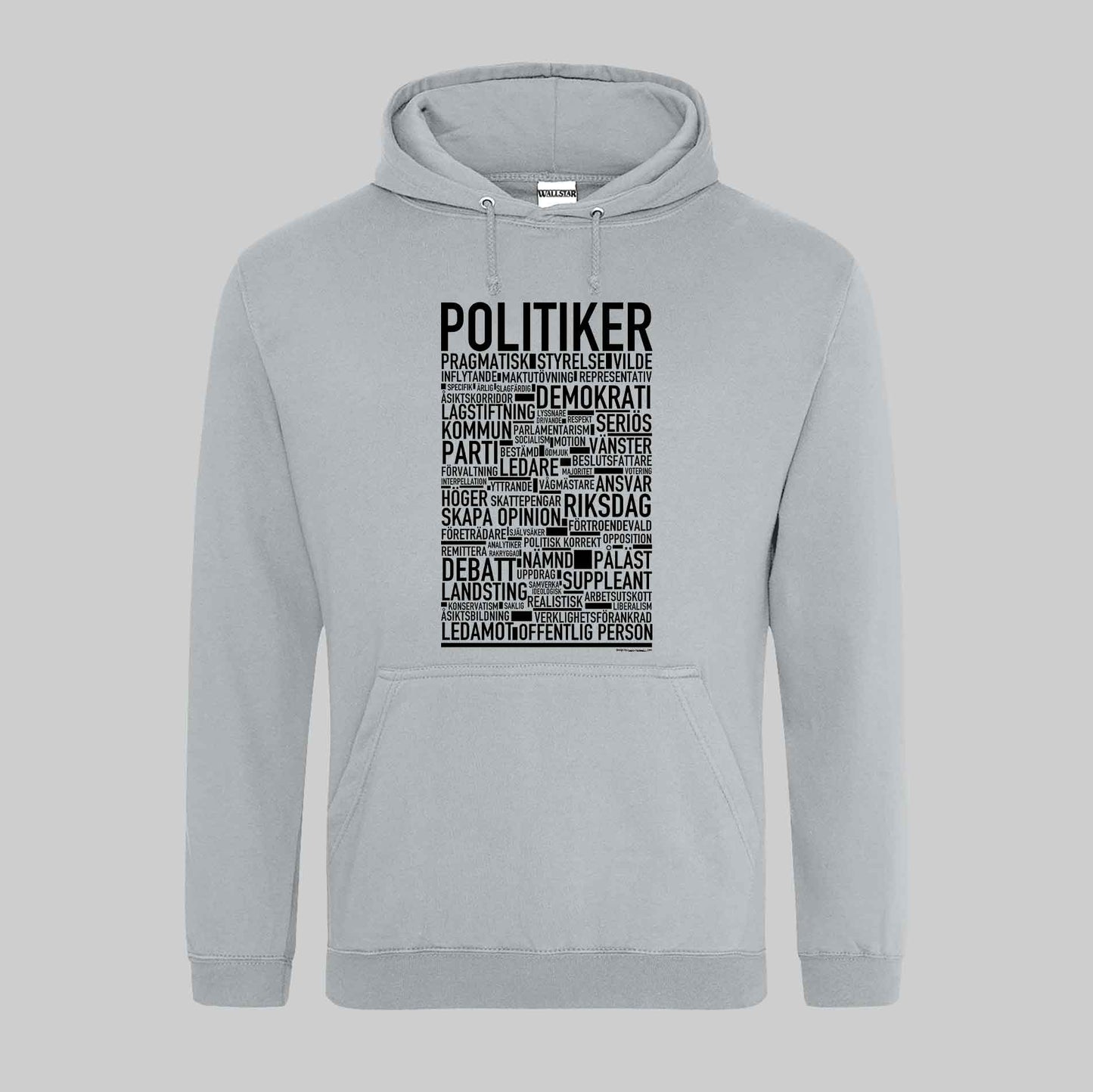 Politiker Text Hoodie