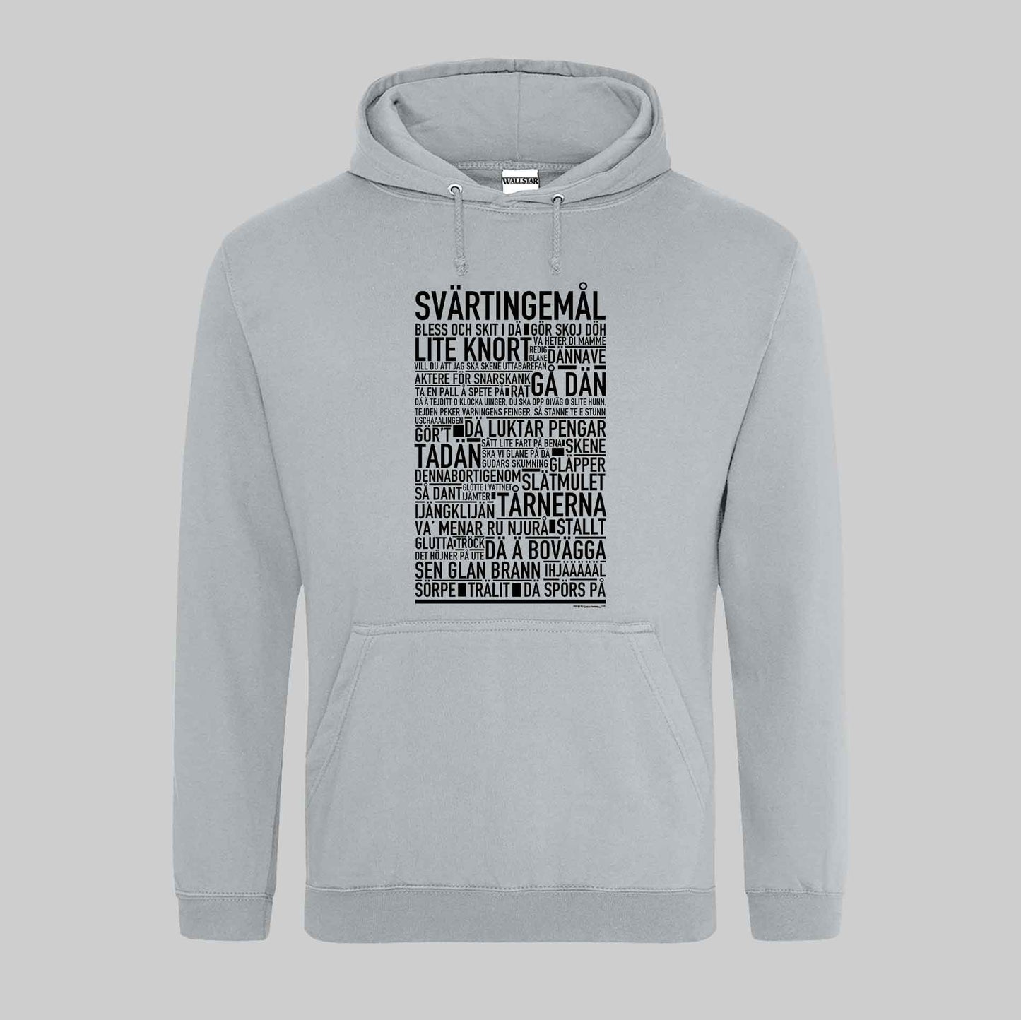 Svärtingemål Dialekt Text Hoodie