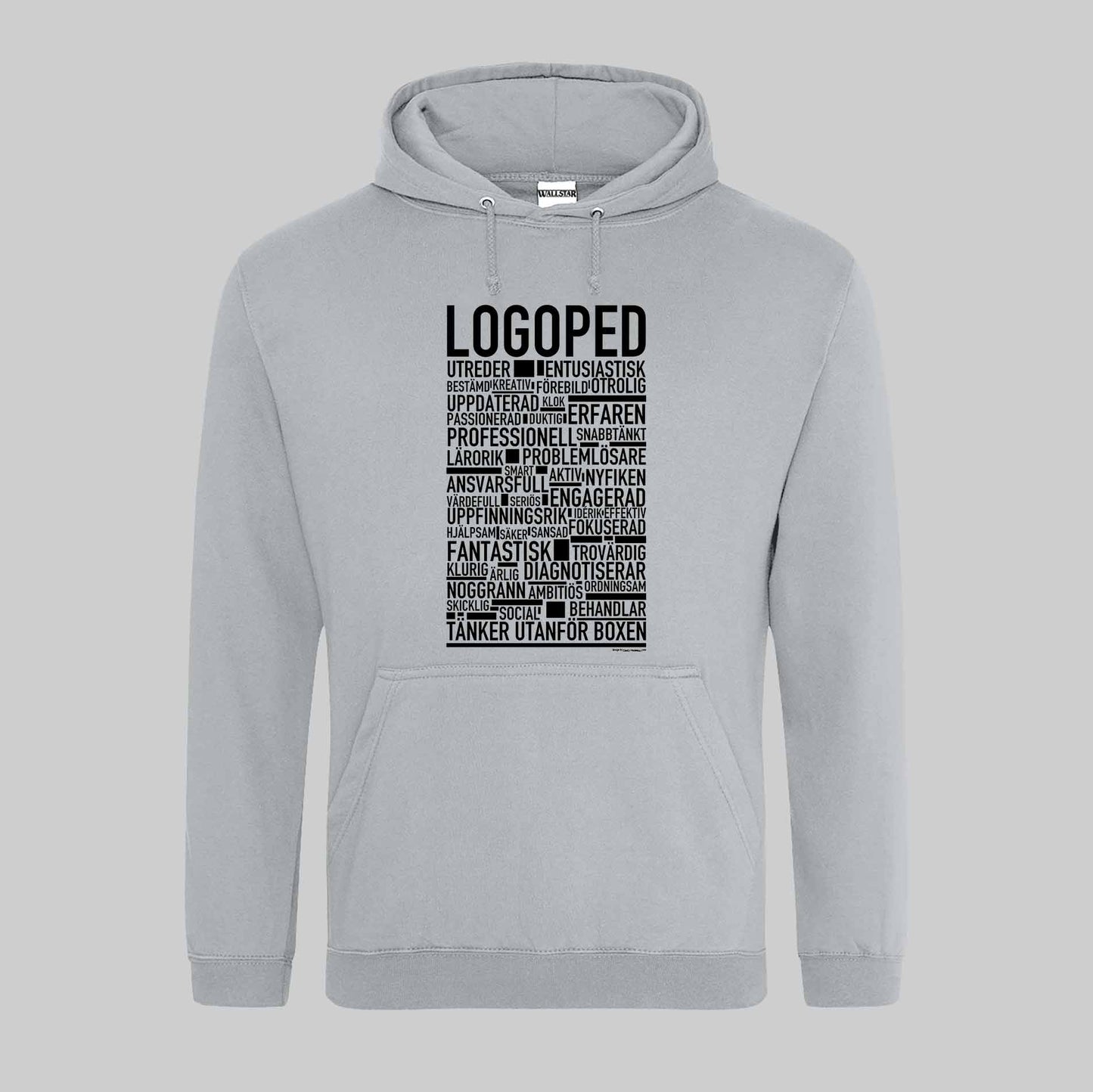 Logoped Text Hoodie