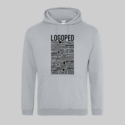 Logoped Text Hoodie