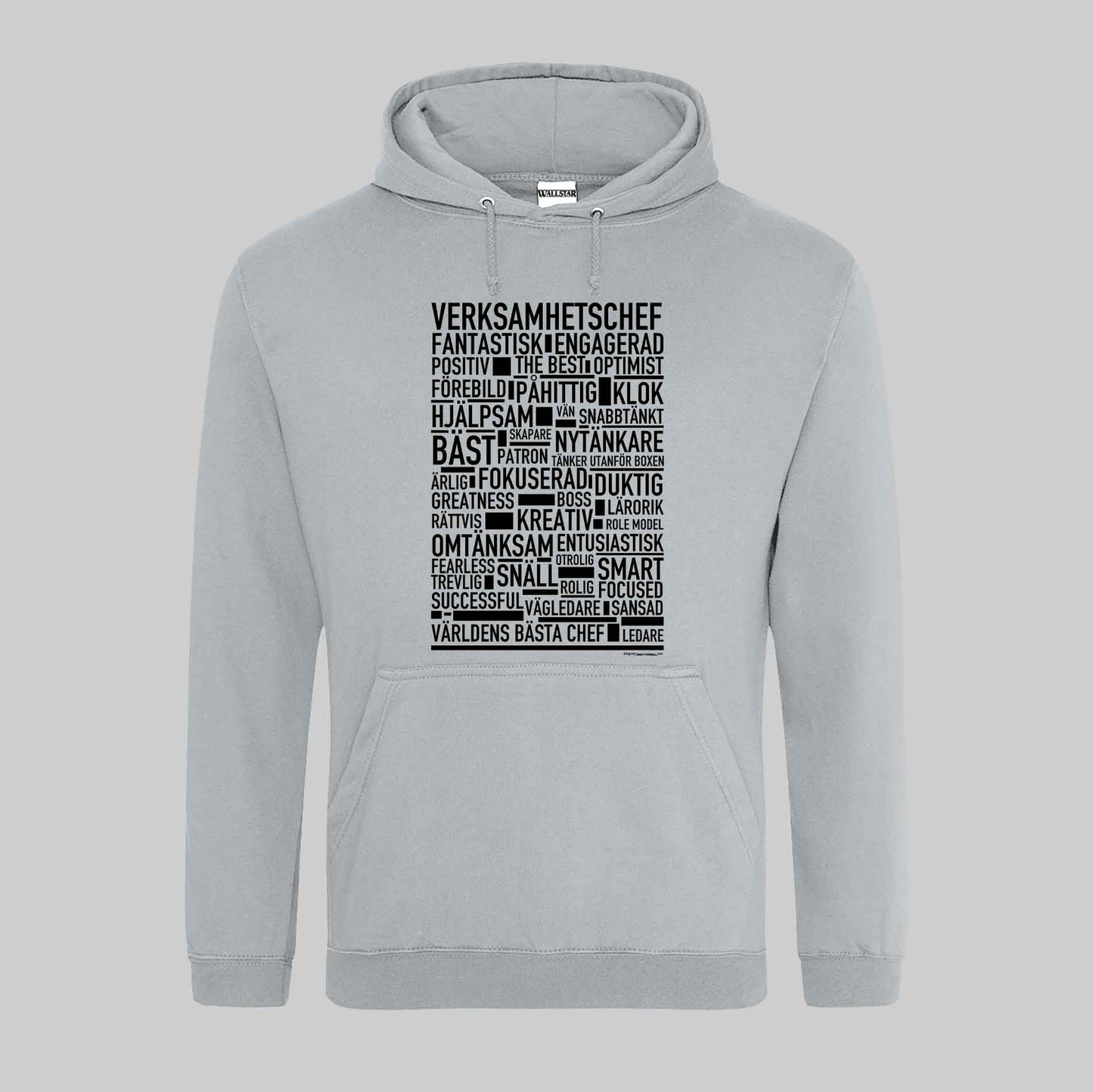Verksamhetschef Text Hoodie