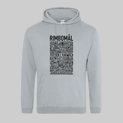 Rimbomål Dialekt Text Hoodie