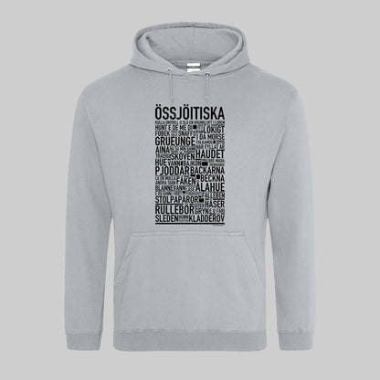 Össjöitiska Dialekt Text Hoodie