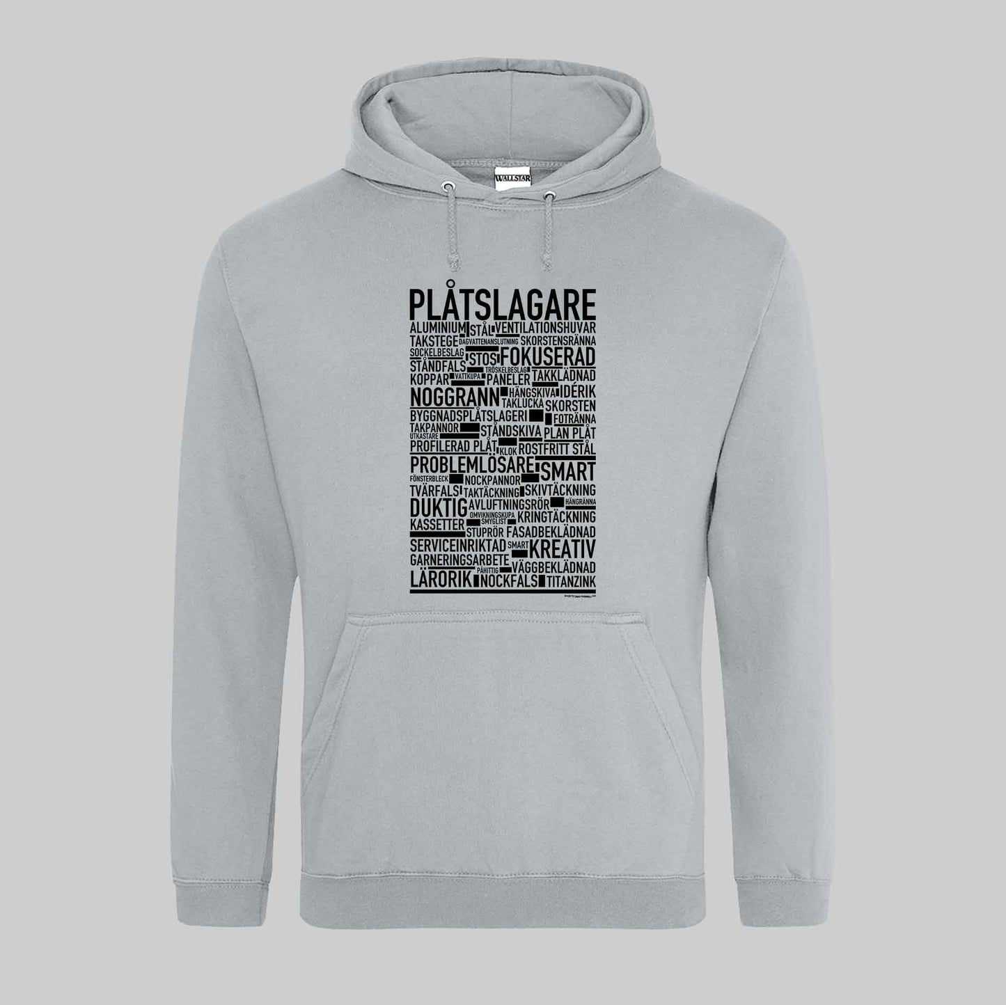 Plåtslagare Text Hoodie