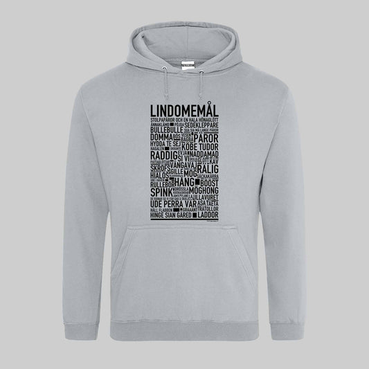 Lindomemål Dialekt Text Hoodie