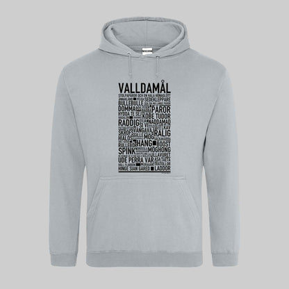 Valldamål Dialekt Text Hoodie