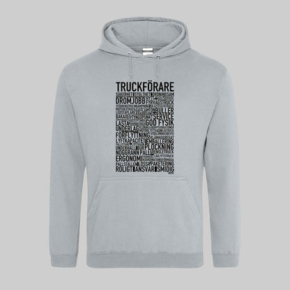 Truckförare Text Hoodie
