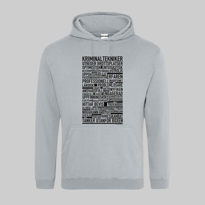 Kriminaltekniker Text Hoodie