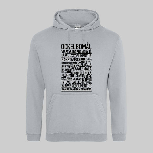 Ockelbomål Dialekt Text Hoodie