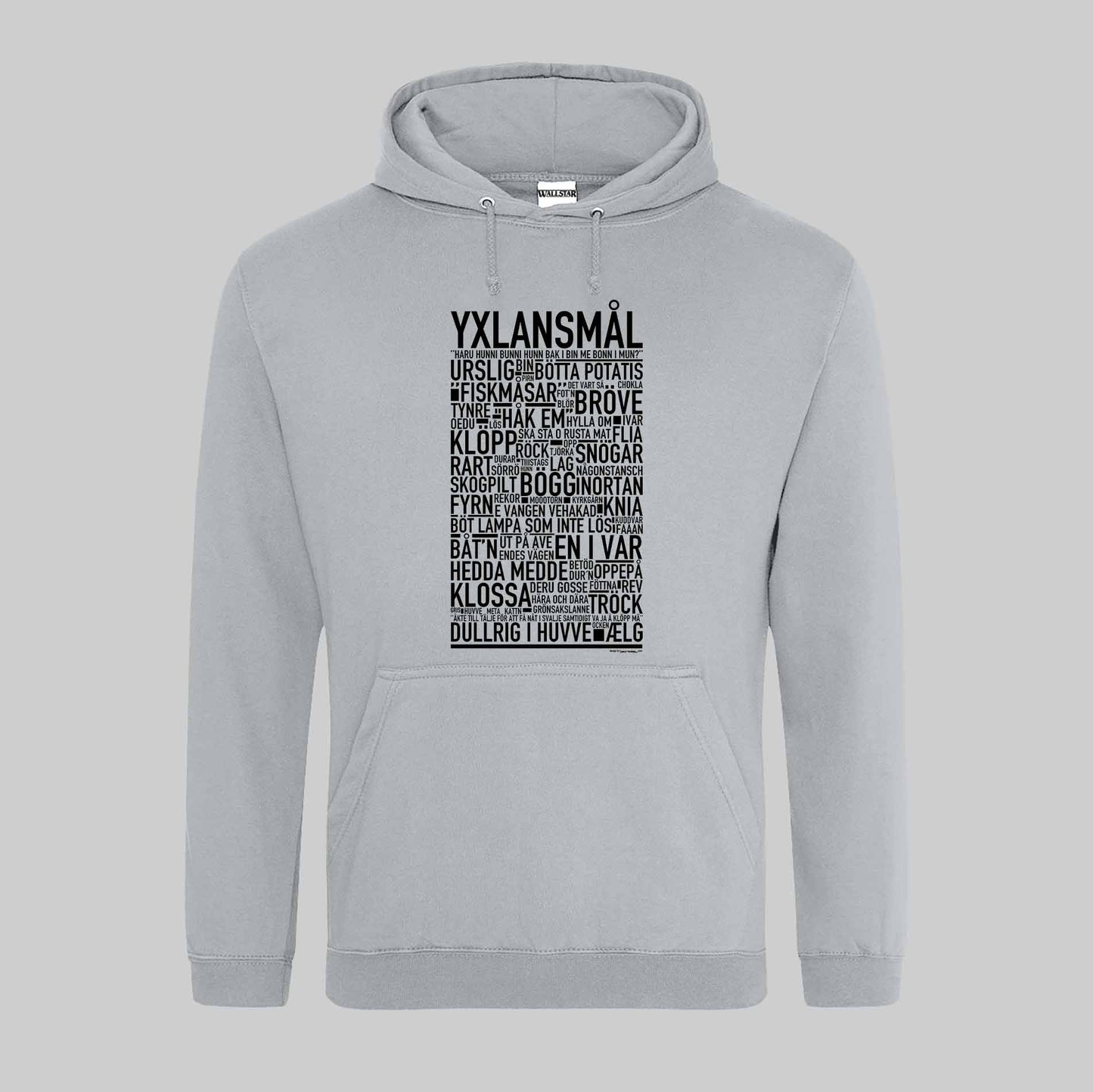 Yxlansmål Dialekt Text Hoodie
