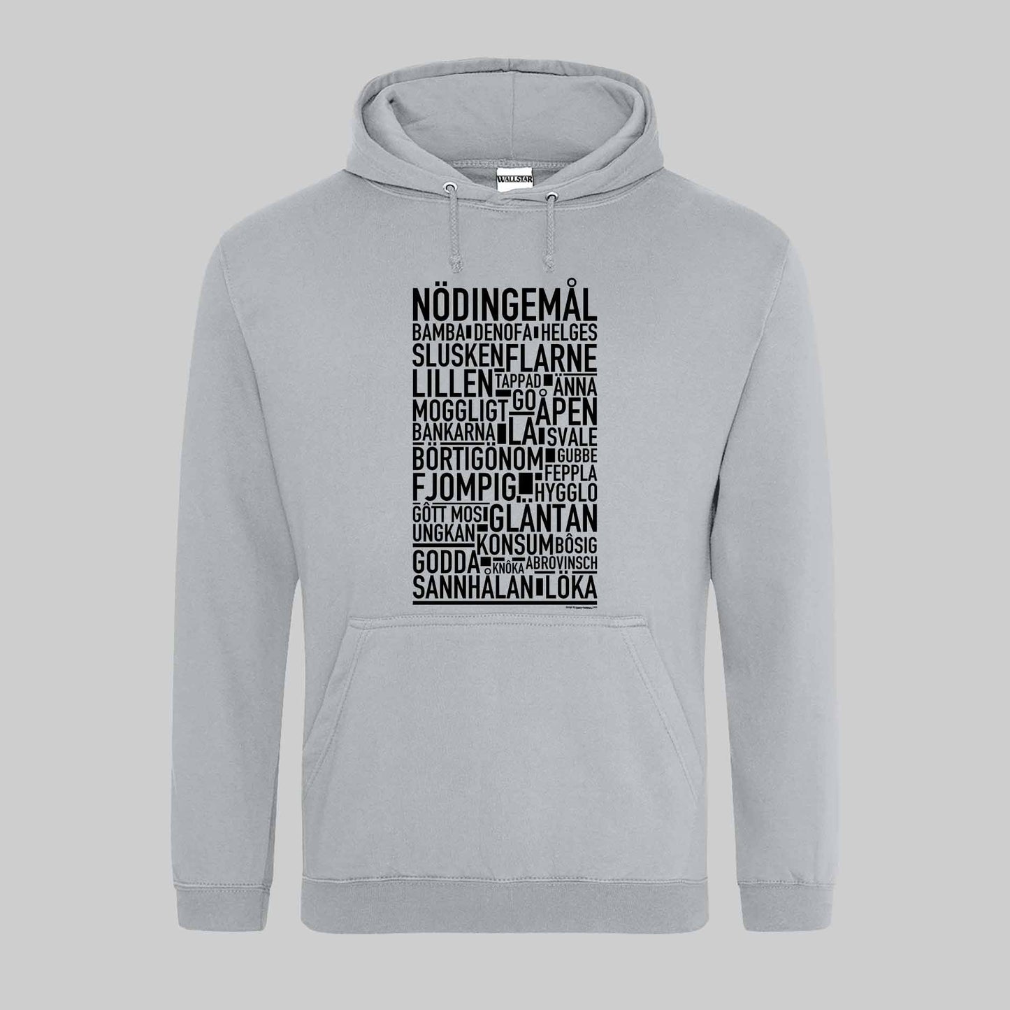 Nödingemål Dialekt Text Hoodie