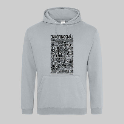 Enköpingsmål Dialekt Text Hoodie