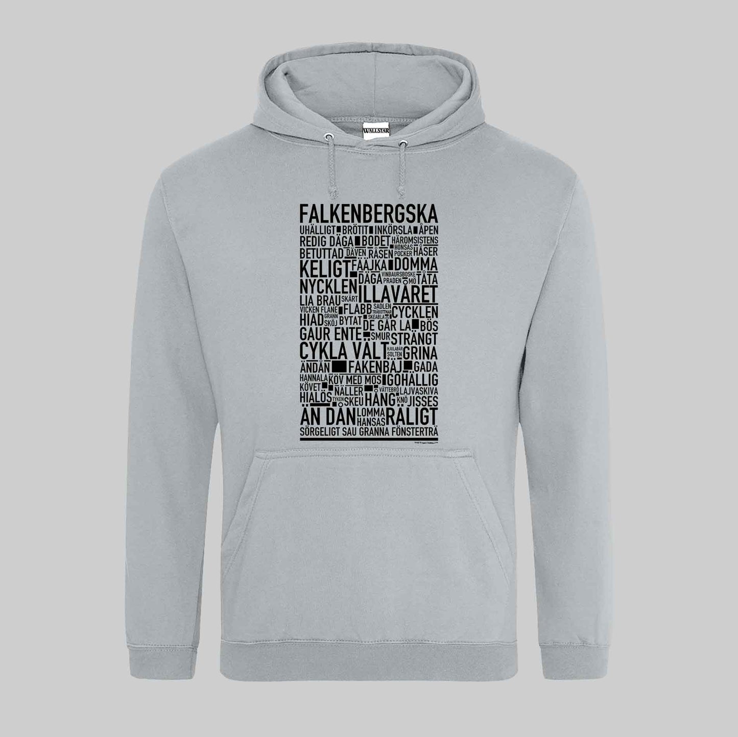 Falkenbergska Dialekt Text Hoodie