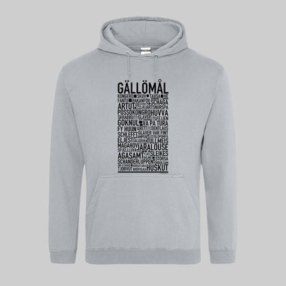 Gällömål Dialekt Text Hoodie