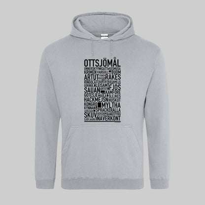 Ottsjömål Dialekt Text Hoodie