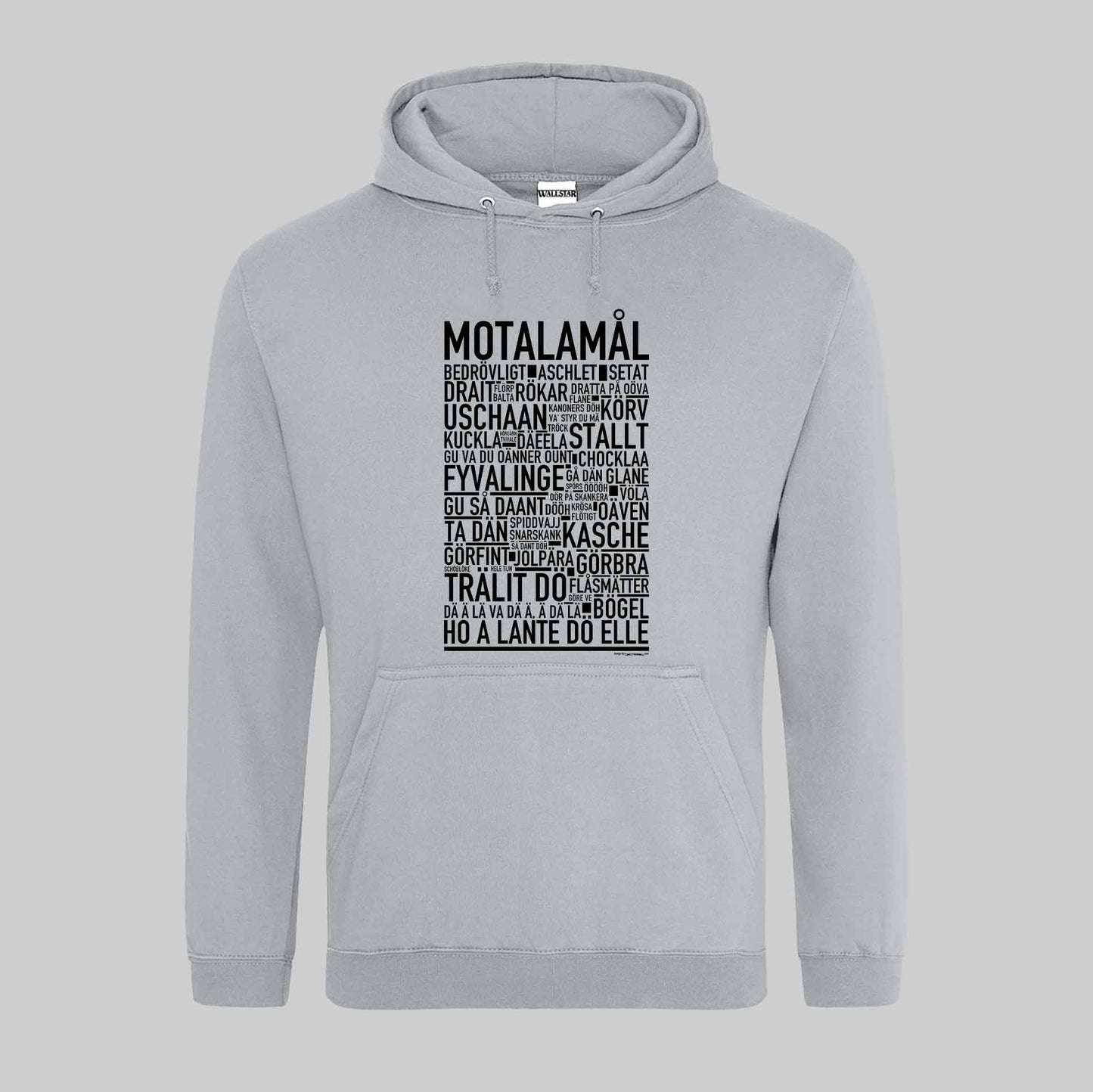 Motalamål Dialekt Text Hoodie