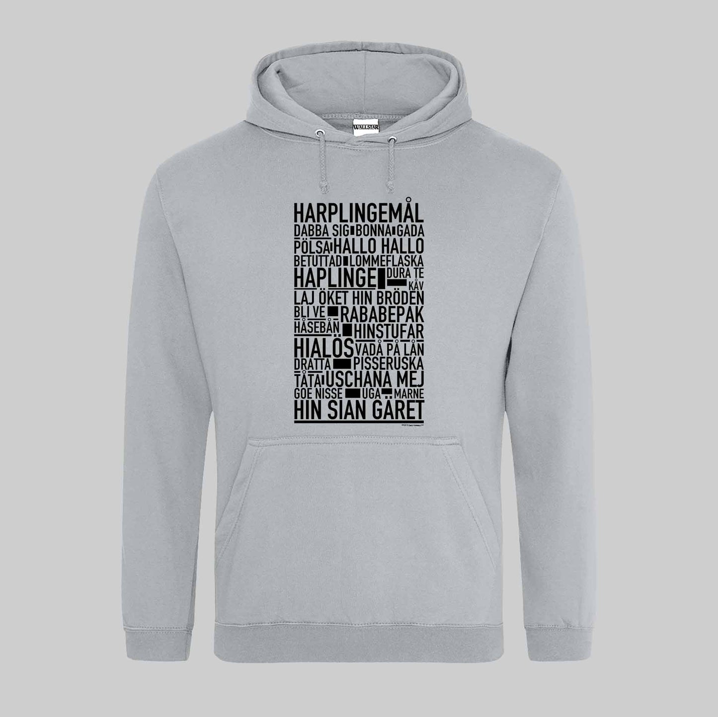 Harplingemål Dialekt Text Hoodie
