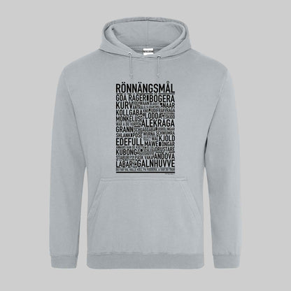 Rönnängsmål Dialekt Text Hoodie
