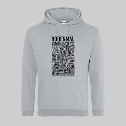 Bodenmål Dialekt Text Hoodie