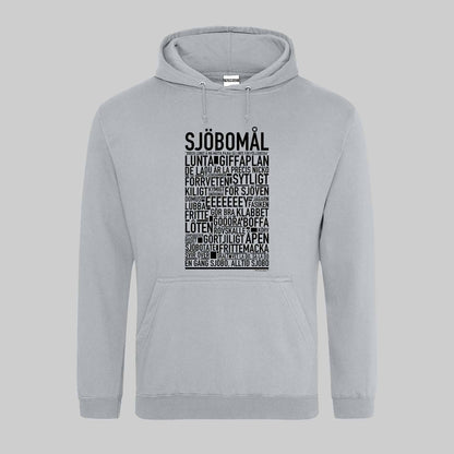 Sjöbomål Dialekt Text Hoodie