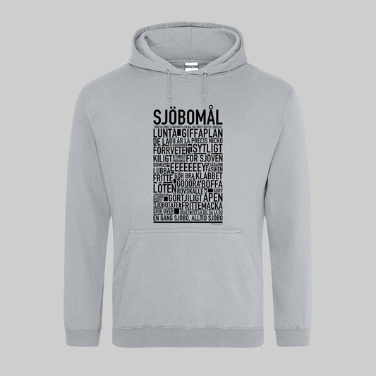 Sjöbomål Dialekt Text Hoodie