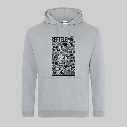 Reftlemål Dialekt Text Hoodie