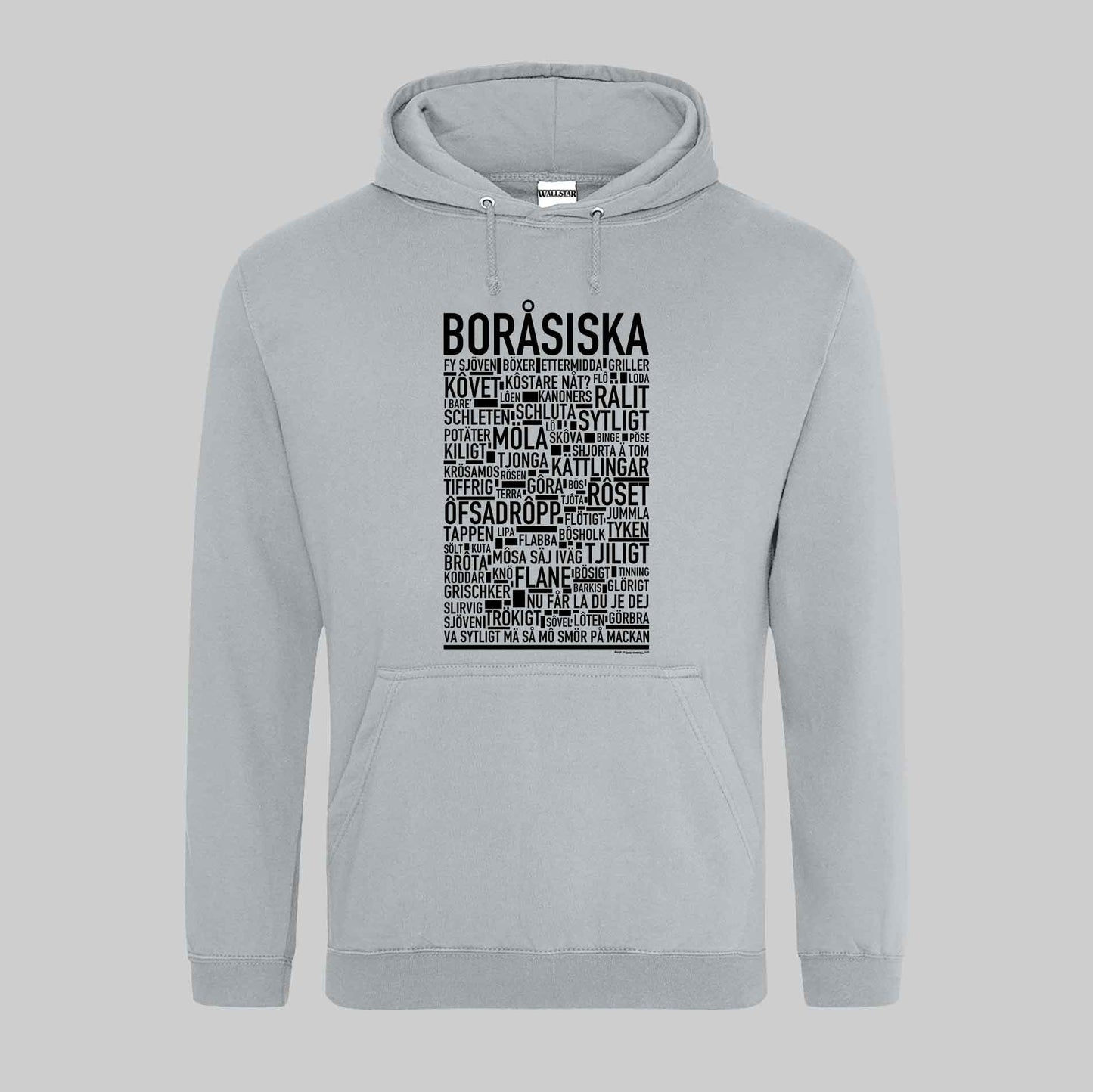 Boråsiska Dialekt Text Hoodie