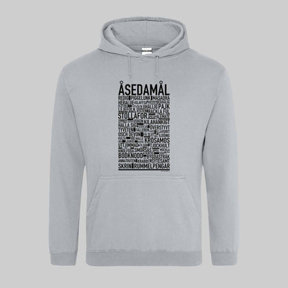 Åsedamål Dialekt Text Hoodie