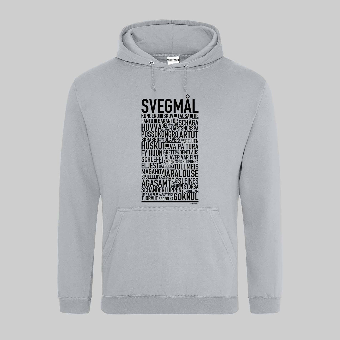 Svegmål Dialekt Text Hoodie