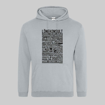 Lönekonsult Text Hoodie