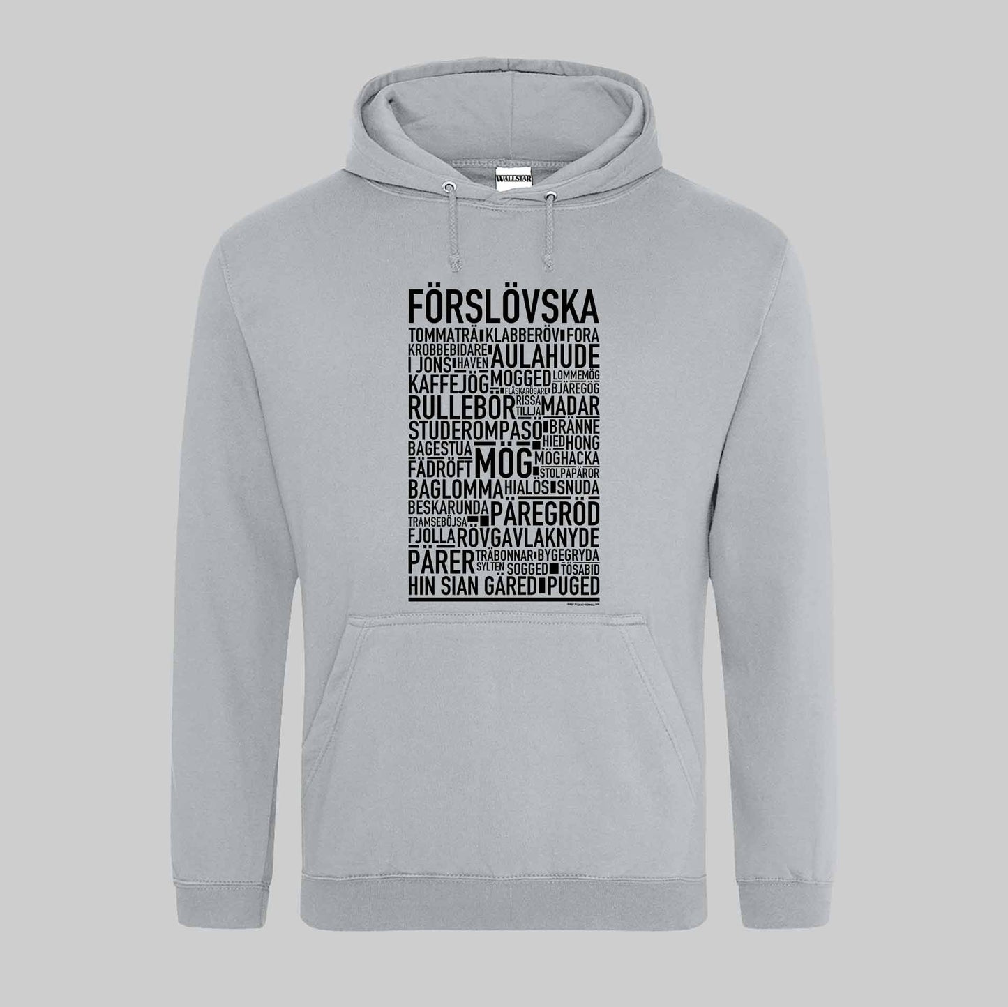 Förslövska Dialekt Text Hoodie