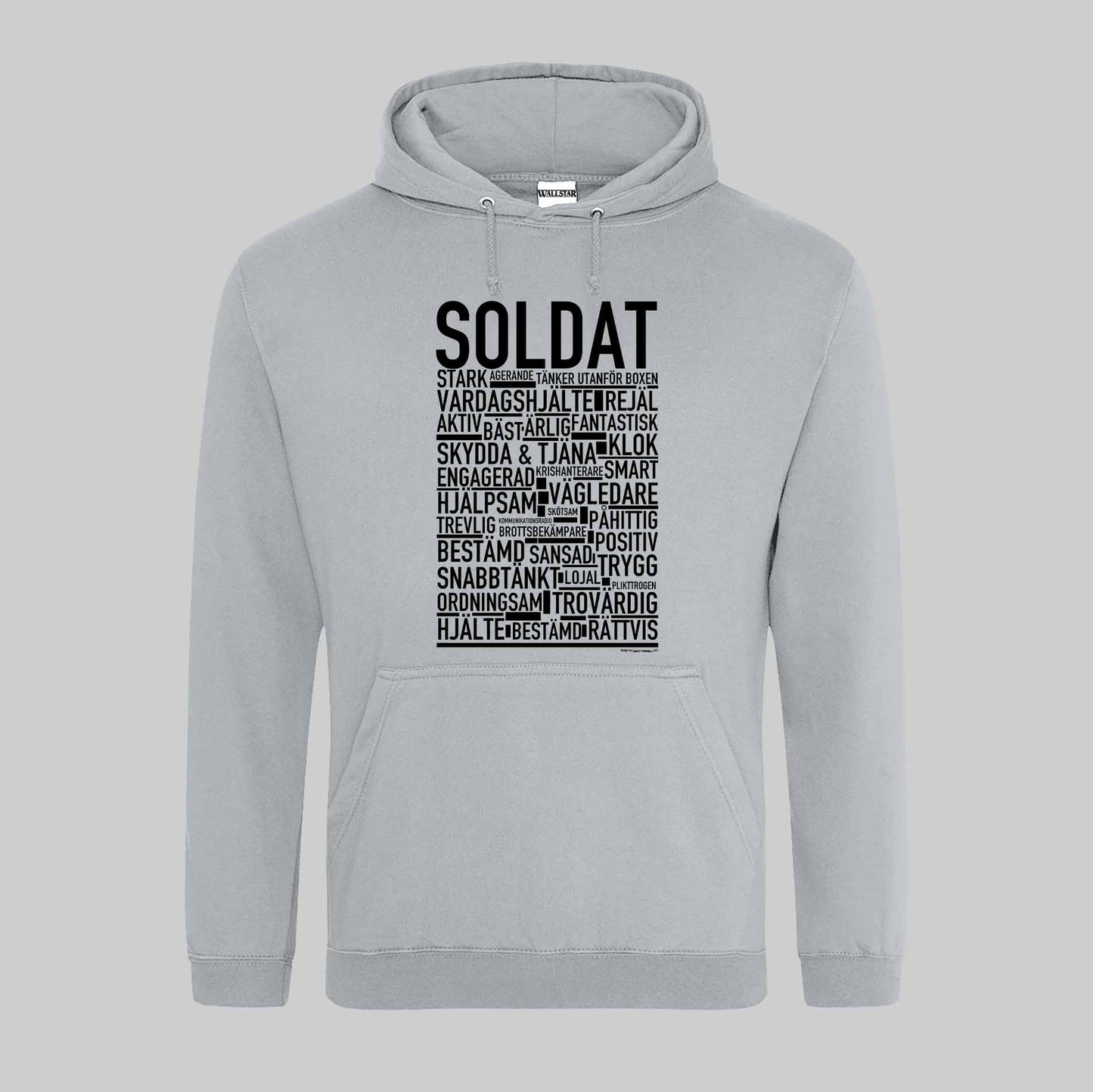 Soldat Text Hoodie