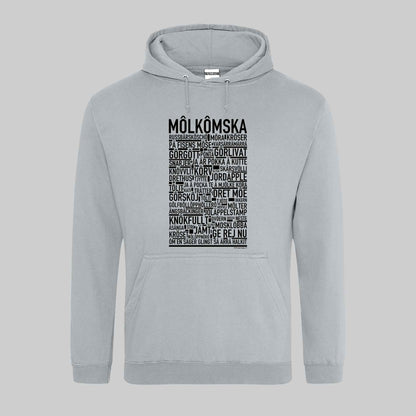Môlkômska Dialekt Text Hoodie