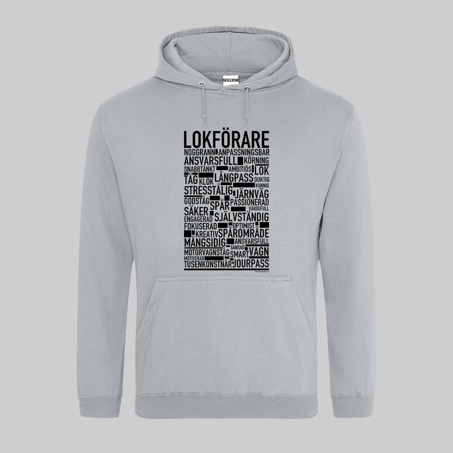 Lokförare Text Hoodie