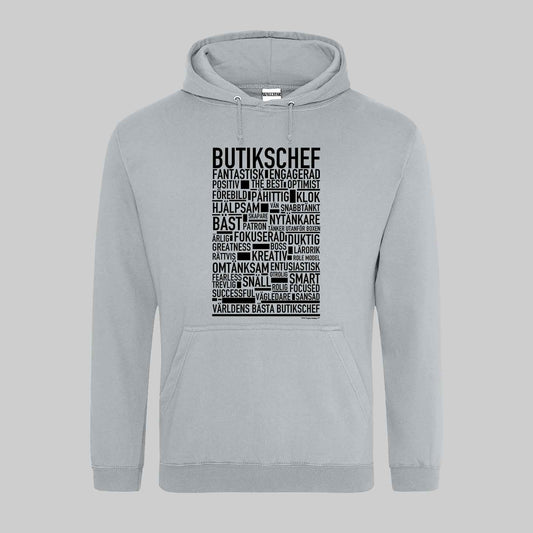 Butikschef Text Hoodie