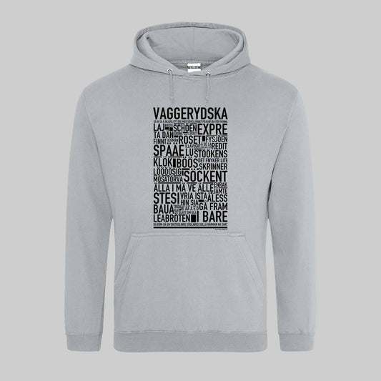 Vaggerydska Dialekt Text Hoodie