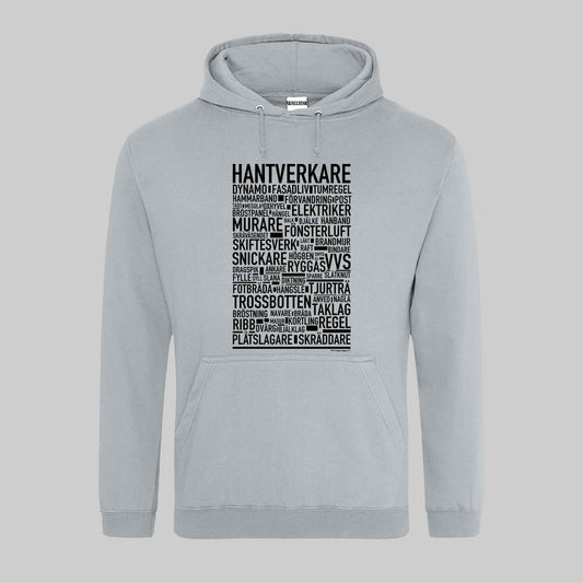 Hantverkare Text Hoodie