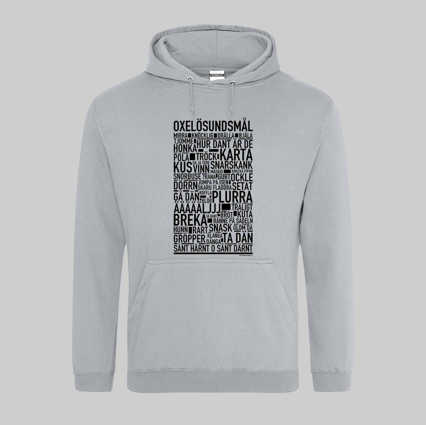 Oxelösundsmål Dialekt Text Hoodie