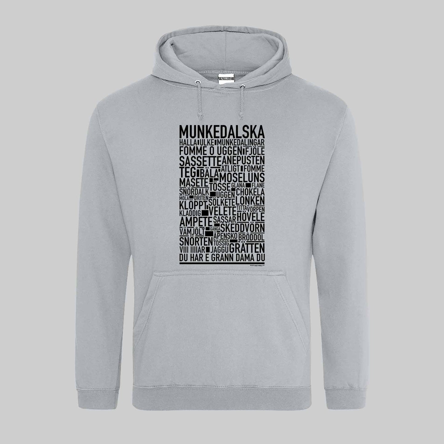 Munkedalska Dialekt Text Hoodie