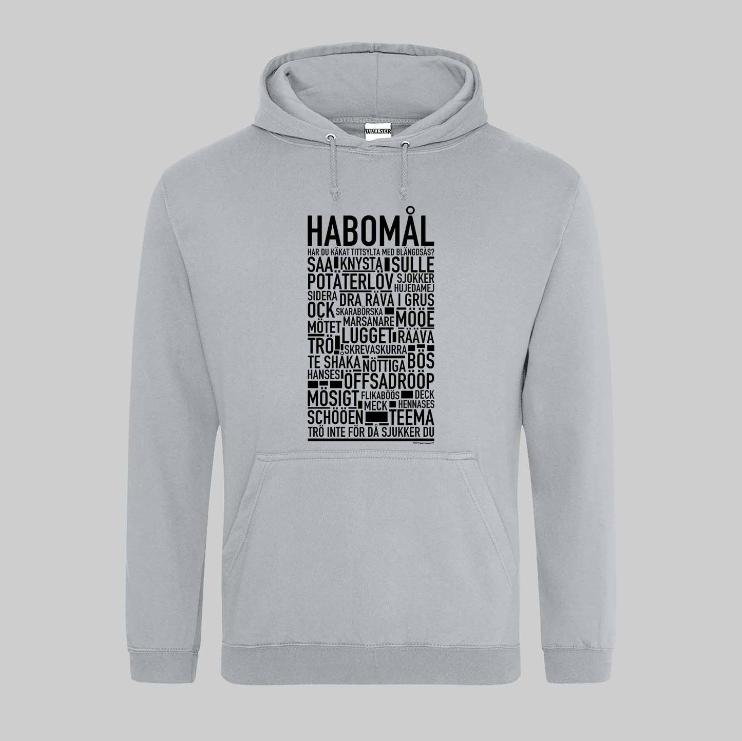 Habomål Dialekt Text Hoodie