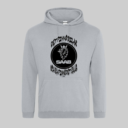 Saab Bilar Text Hoodie