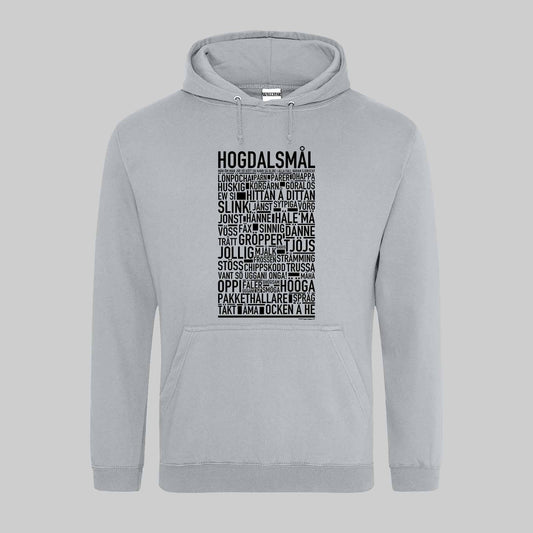 Hogdalsmål Dialekt Text Hoodie