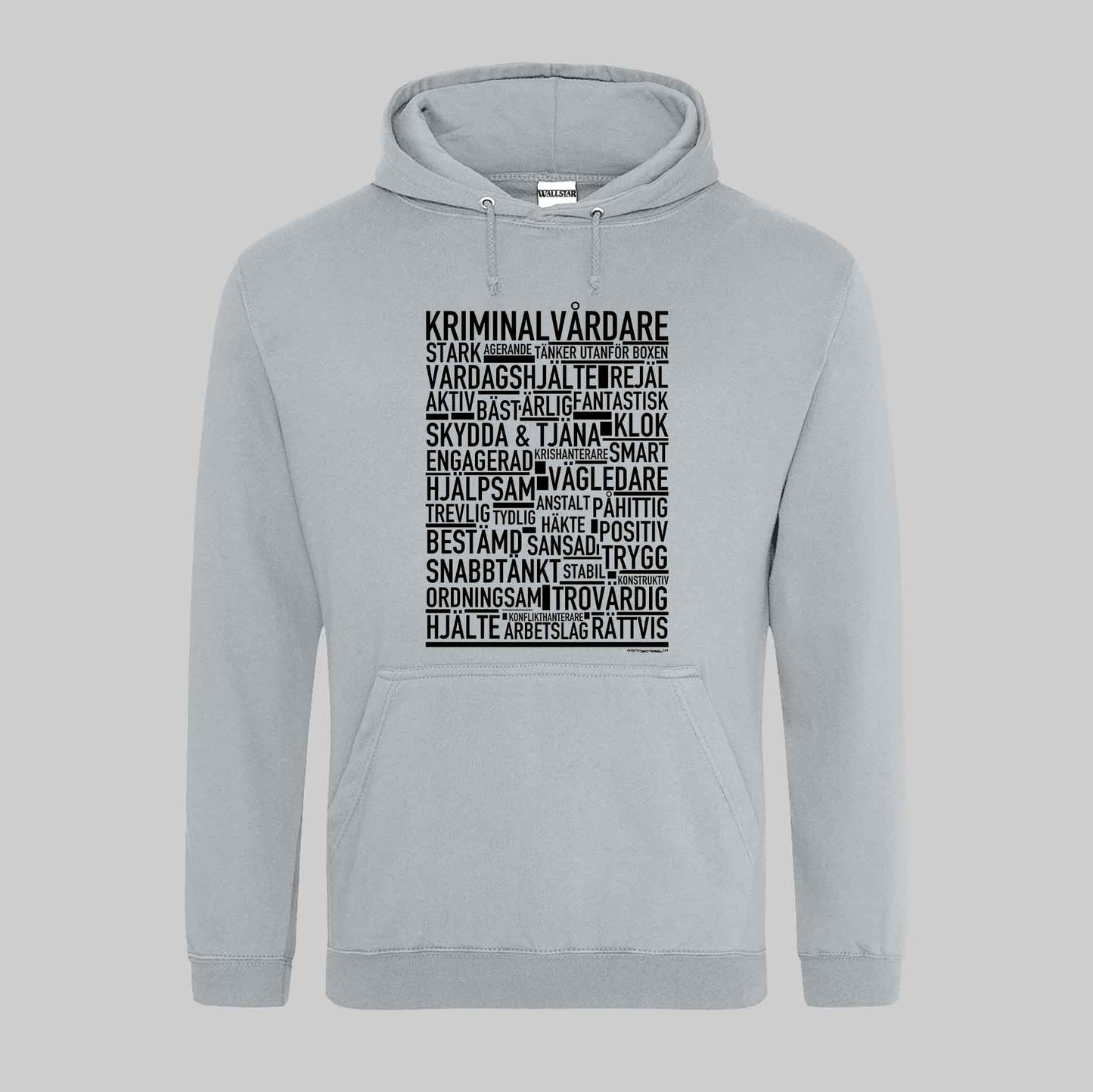 Kriminalvårdare Text Hoodie