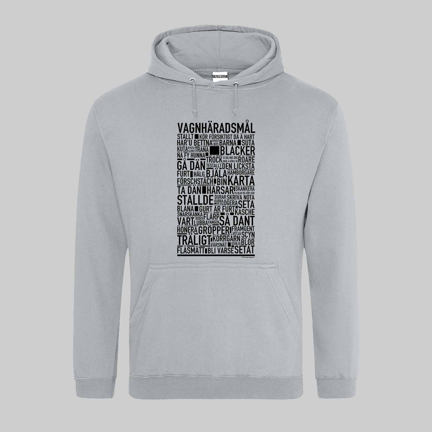 Vagnhäradsmål Dialekt Text Hoodie