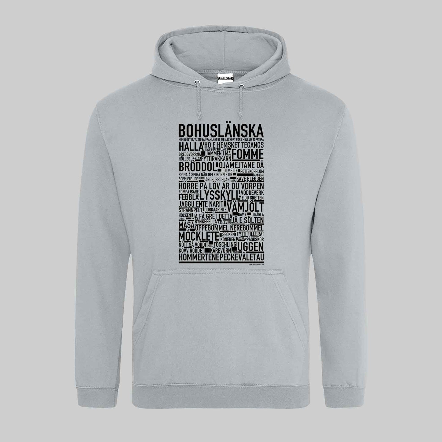 Bohuslänska Dialekt Text Hoodie