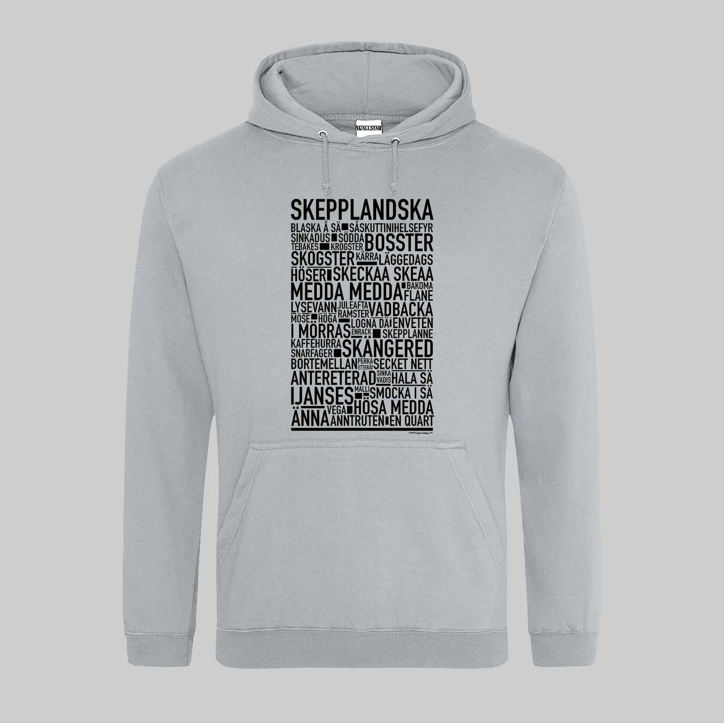 Skepplandska Dialekt Text Hoodie