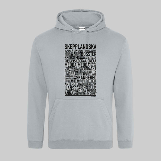 Skepplandska Dialekt Text Hoodie