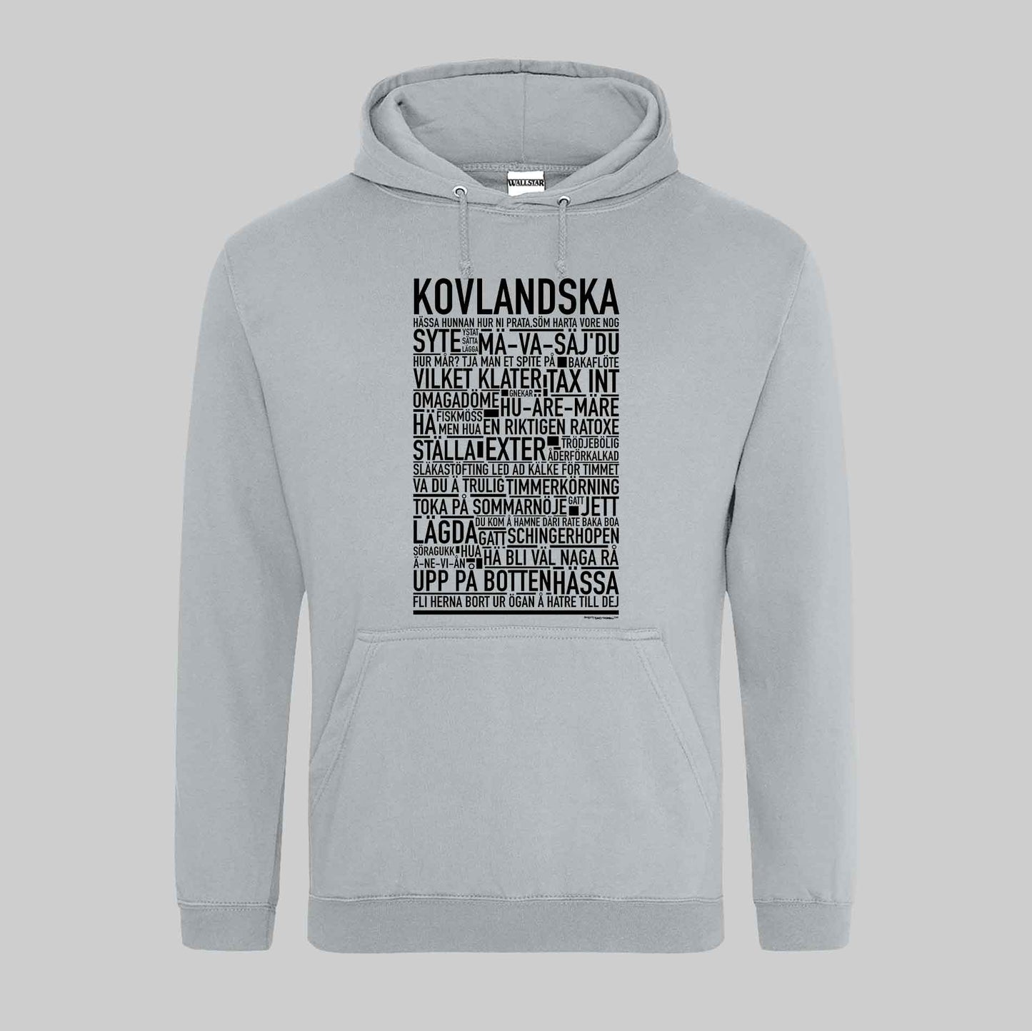 Kovlandska Dialekt Text Hoodie