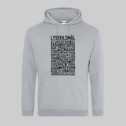 Lysekilsmål Dialekt Text Hoodie